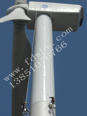 風力發(fā)電機塔筒刷漆
